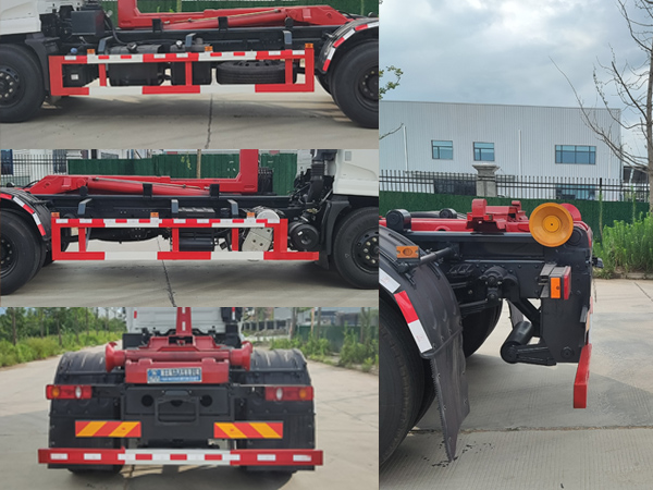 瑞力星牌RLQ5180ZXXD6車廂可卸式垃圾車公告圖片