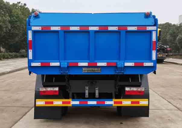 旺龍威牌WLW5120ZLJE自卸式垃圾車(chē)公告圖片