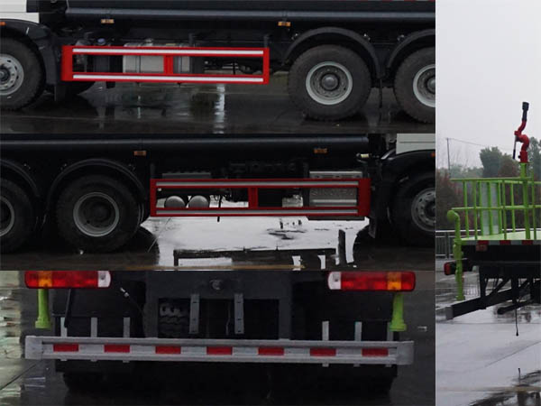 中潔牌XZL5257GPS6綠化噴灑車公告圖片