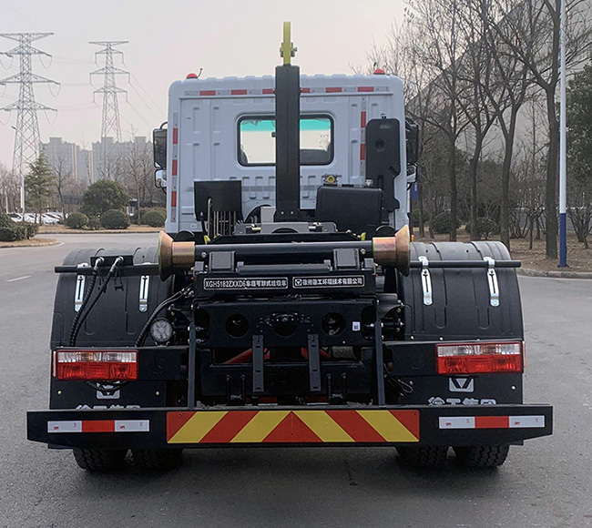 徐工牌XGH5182ZXXD6車(chē)廂可卸式垃圾車(chē)公告圖片
