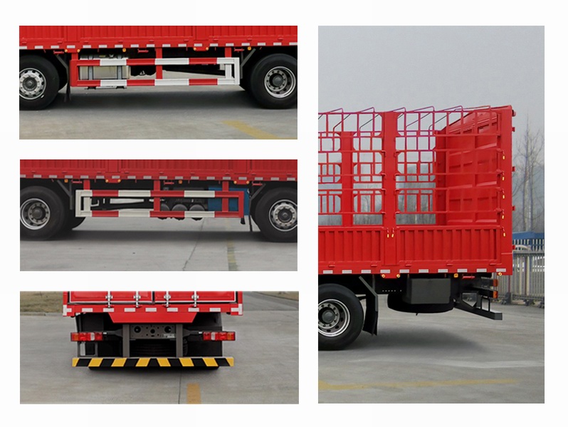 豪沃牌ZZ5257CCYN48CJF1倉柵式運(yùn)輸車公告圖片