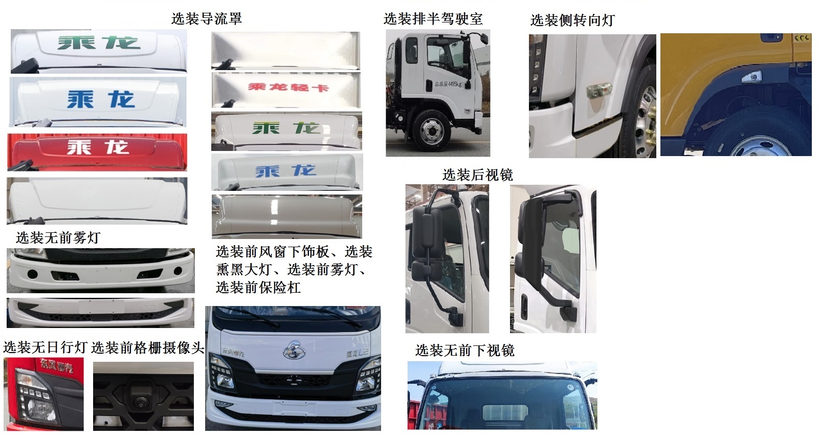 乘龍牌LZ5041XXYL2AC1廂式運輸車公告圖片