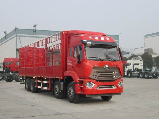 豪沃牌ZZ5317CCYV466JF1L倉柵式運輸車公告圖片