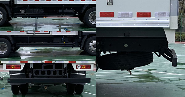 福田牌BJ5045XXY4JBA-22廂式運(yùn)輸車公告圖片