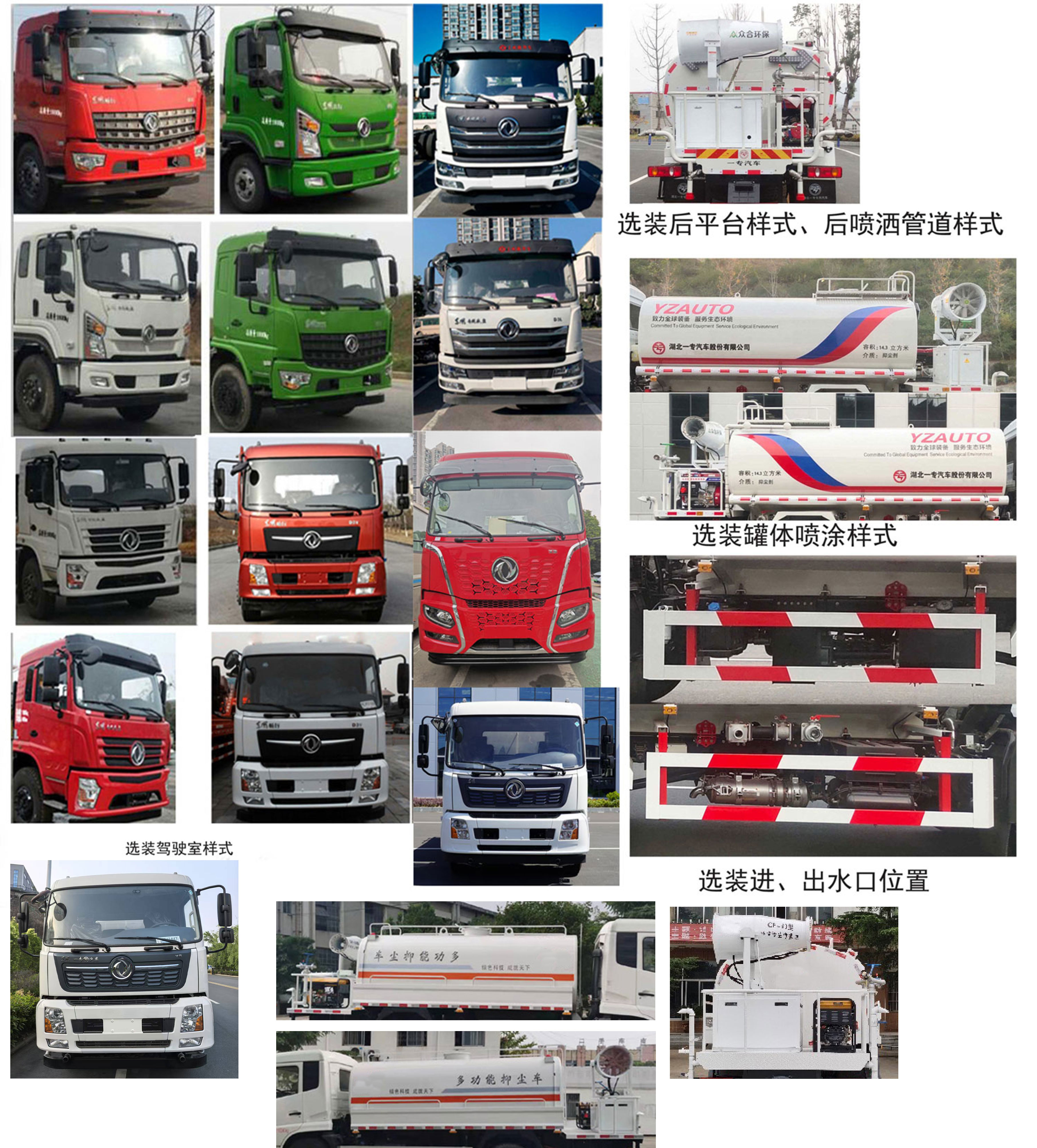 專致牌YZZ5182TDYJ6多功能抑塵車公告圖片