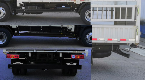 福田牌BJ5045CCY9JBA-21倉(cāng)柵式運(yùn)輸車公告圖片