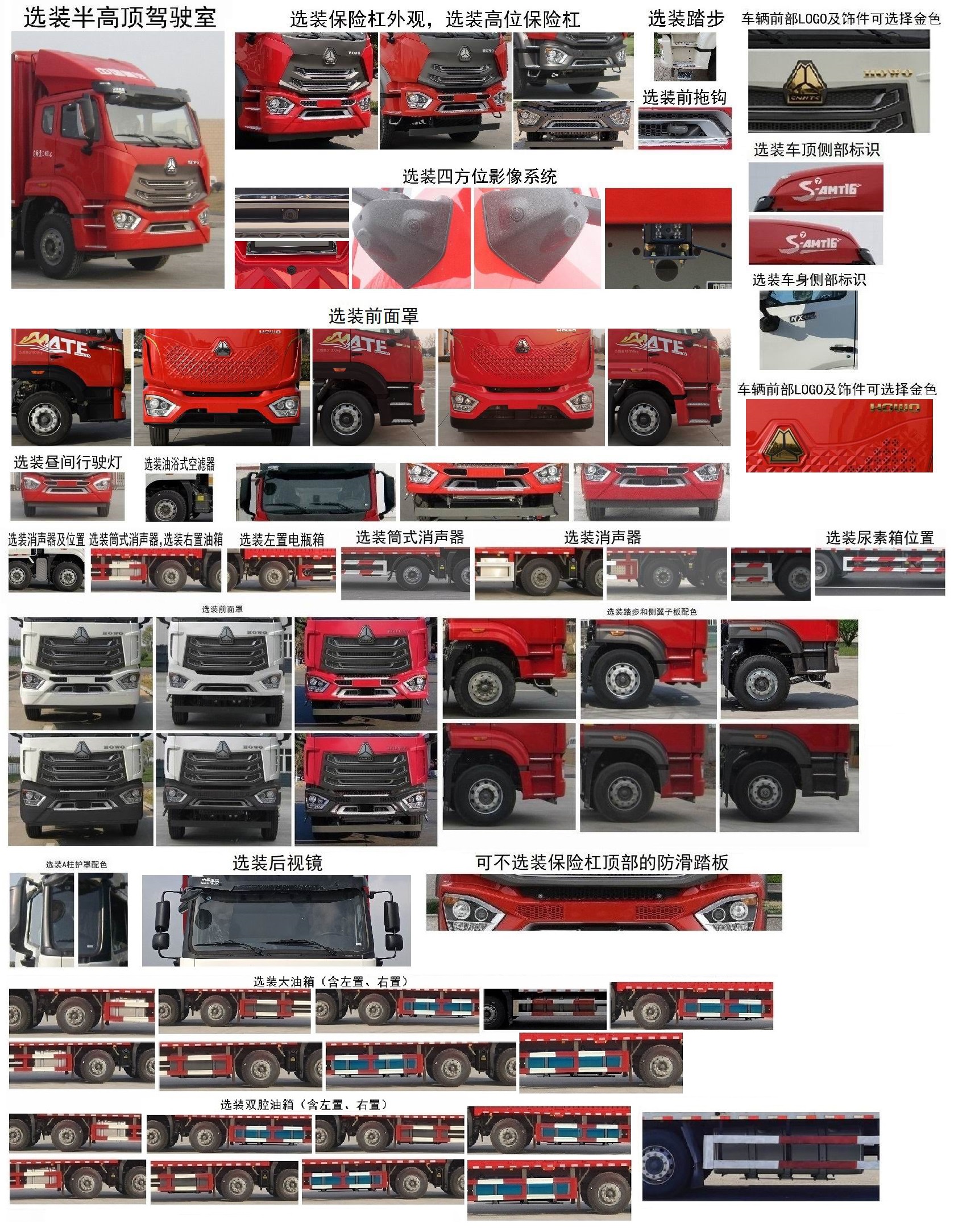 豪沃牌ZZ5317CCQV466JF1畜禽運(yùn)輸車公告圖片