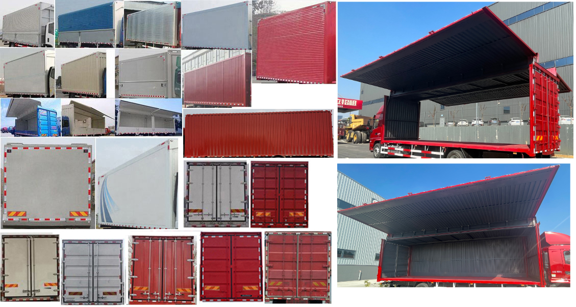 陜汽牌SX5189XYKGP6611翼開啟廂式車公告圖片