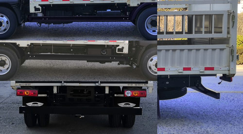 福田牌BJ5045CCY4JBA-20倉柵式運輸車公告圖片