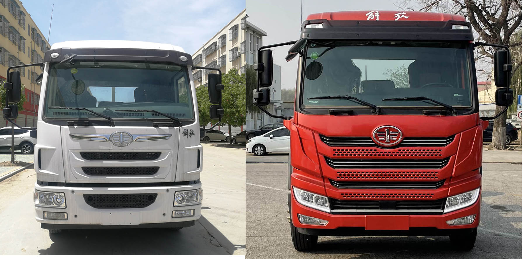 解放牌CA5180TPBPK15L2E6A80平板運(yùn)輸車公告圖片