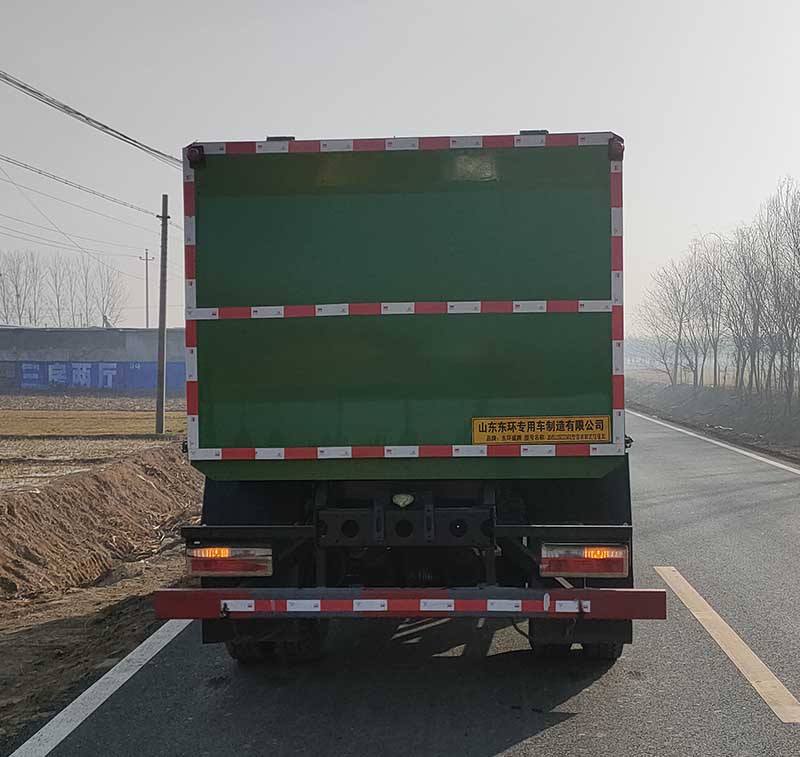 東環(huán)威牌JDH5120ZZZ6EQ自裝卸式垃圾車公告圖片