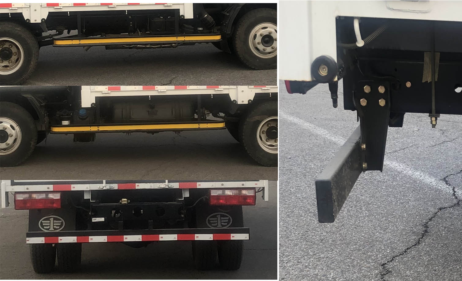 解放牌CA5090CCYP40K61L2E6A84倉柵式運輸車公告圖片