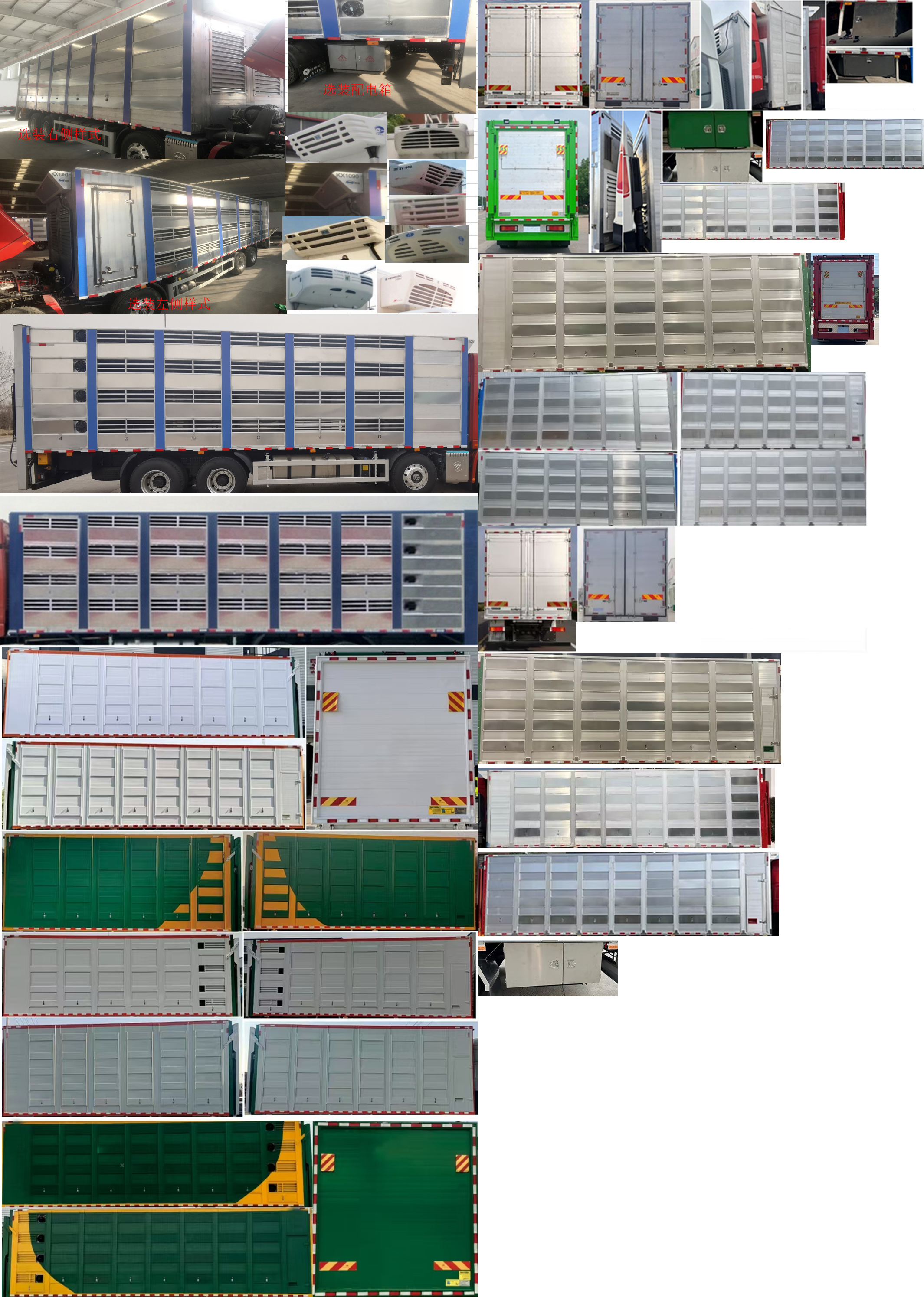 歐曼牌BJ5319XCQY6GRL-01雛禽運(yùn)輸車公告圖片