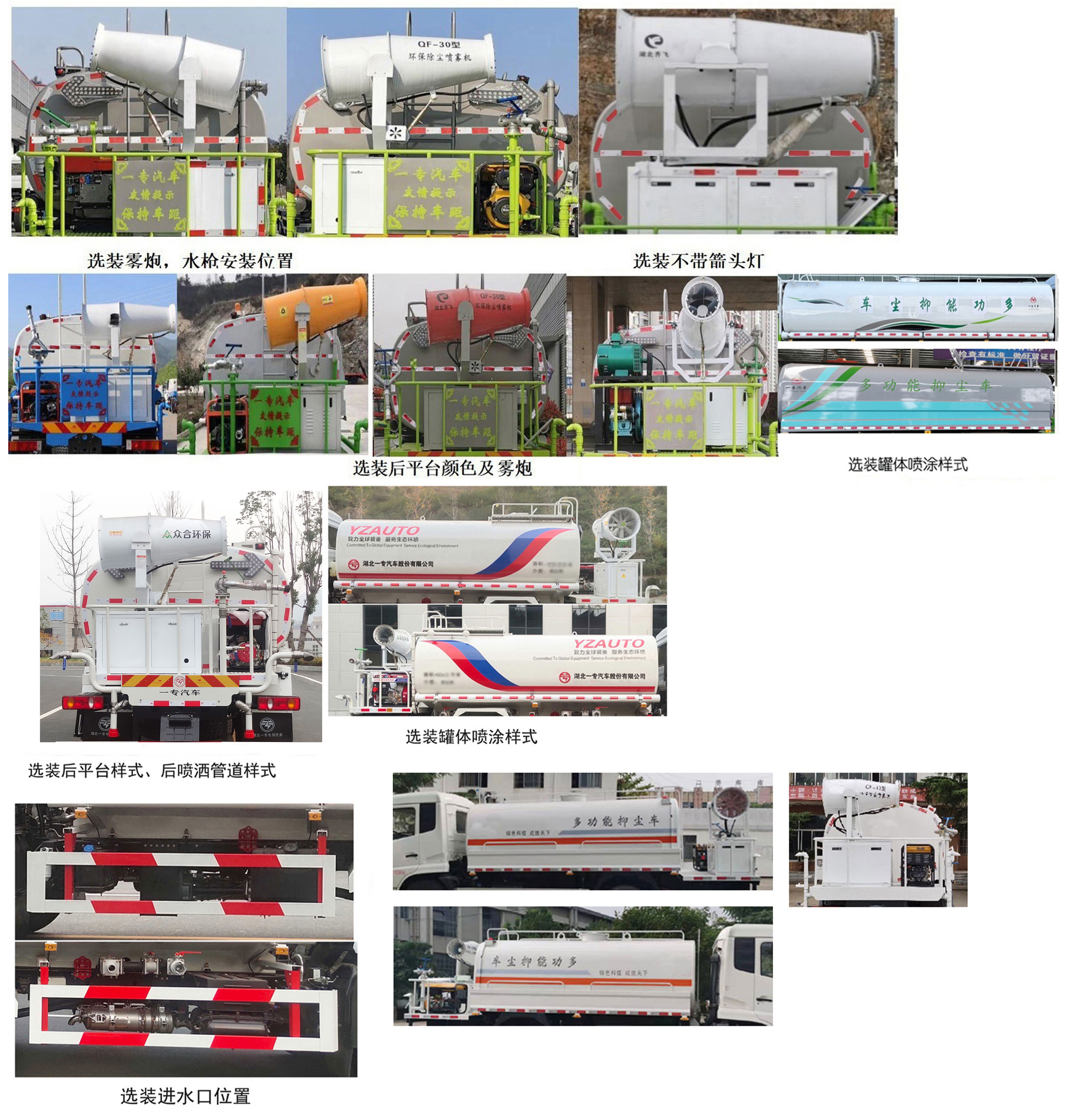 專致牌YZZ5250TDYJ6多功能抑塵車公告圖片