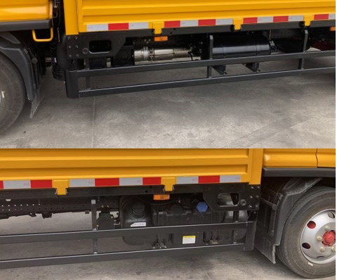 東風(fēng)牌EQ5120CCY8TDEAC倉(cāng)柵式運(yùn)輸車公告圖片