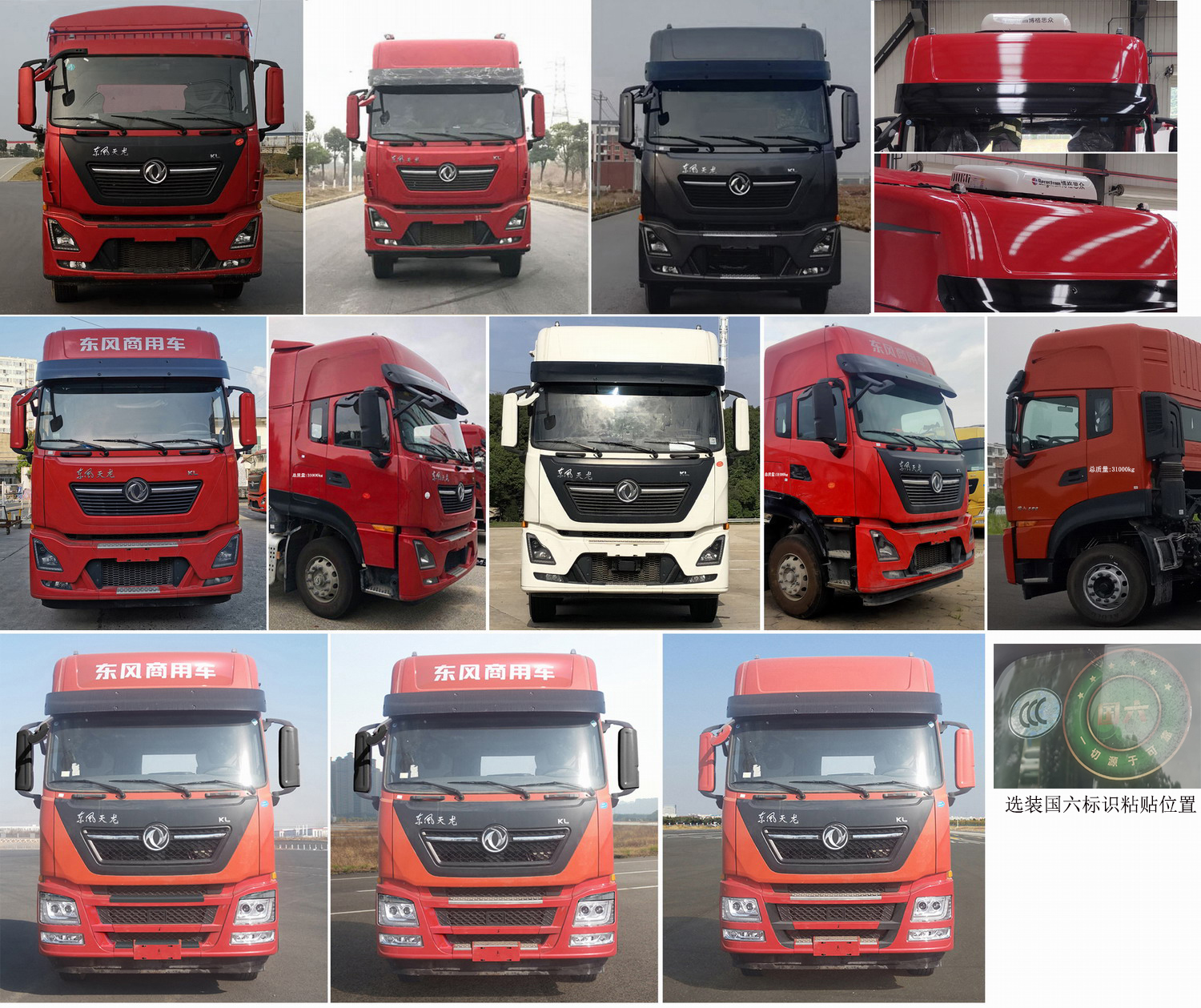 東風(fēng)牌DFH5310CCQDX8畜禽運(yùn)輸車(chē)公告圖片