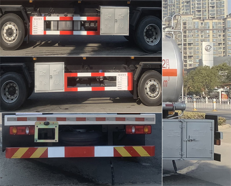 楚飛牌CLQ5261GRY6D易燃液體罐式運(yùn)輸車(chē)公告圖片