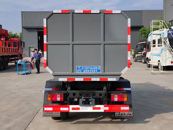 程力威牌CLW5041ZZZBDP自裝卸式垃圾車公告圖片