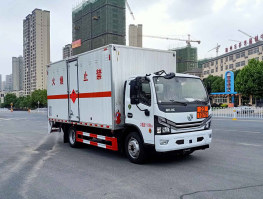 易燃气体厢式运输车