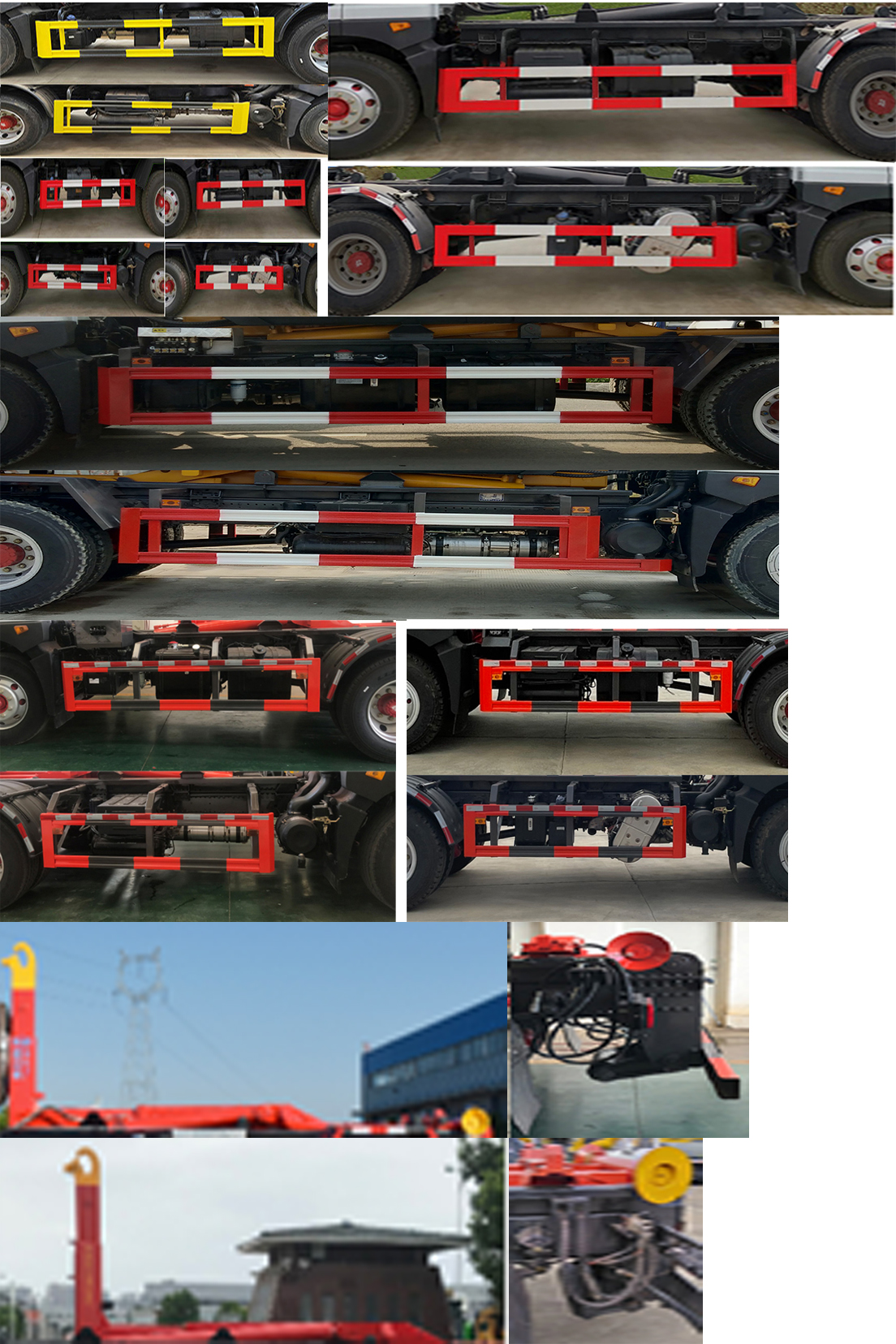 瑞力星牌RLQ5185ZXXE6車廂可卸式垃圾車公告圖片