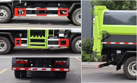 程力威牌CLW5040ZZZ6CS自裝卸式垃圾車公告圖片