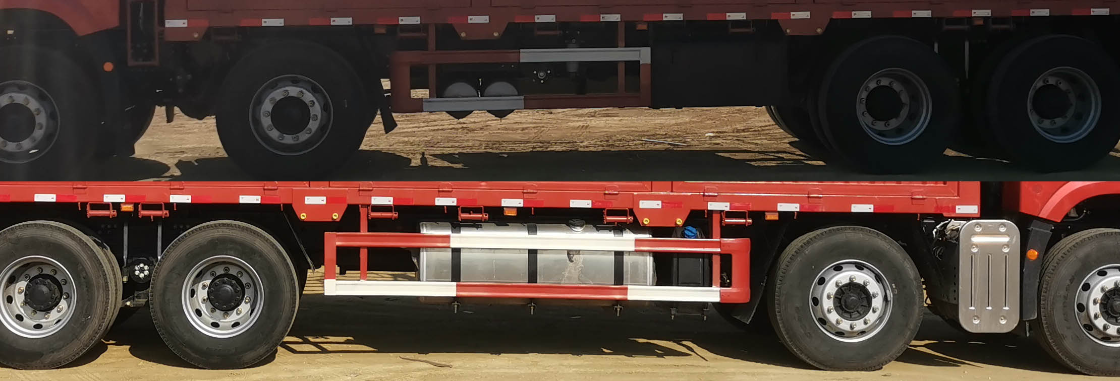 解放牌CA5310CCYP2K2L7T4E6A80倉柵式運輸車公告圖片