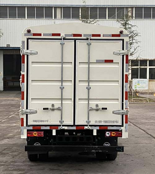 福田牌BJ5035CCY5PV5-12倉柵式運(yùn)輸車公告圖片