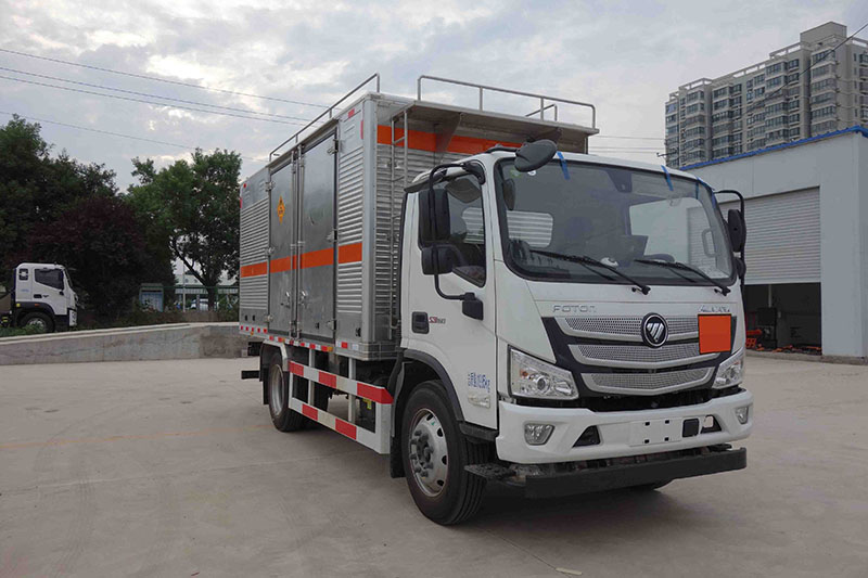 紅宇牌HYJ5120THR-BCRH現(xiàn)場混裝乳化炸藥車