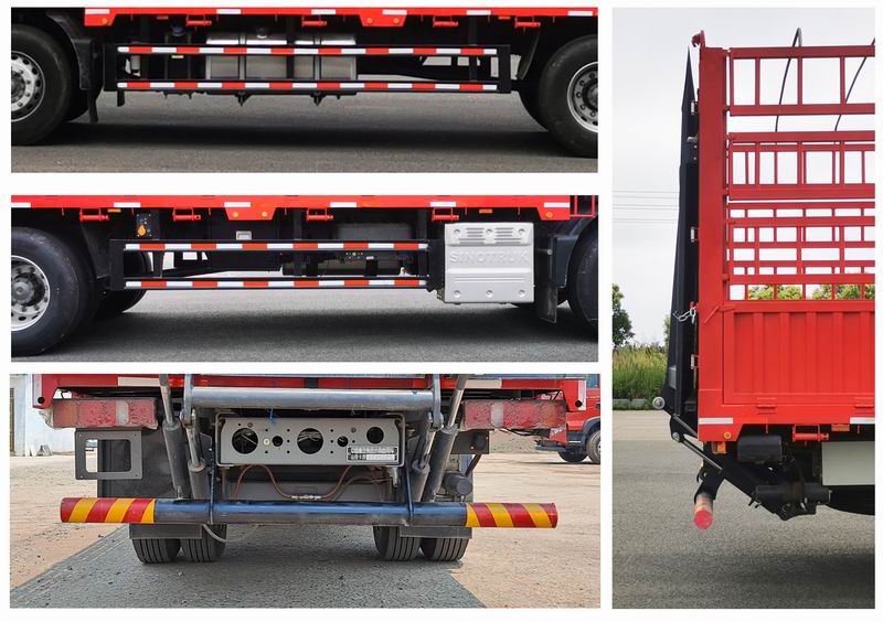 汕德卡牌ZZ5186CCYK501GF1B倉(cāng)柵式運(yùn)輸車公告圖片