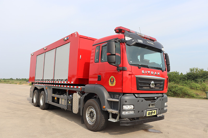 中卓時(shí)代牌ZXF5190TXFZX60/ST6自裝卸式消防車