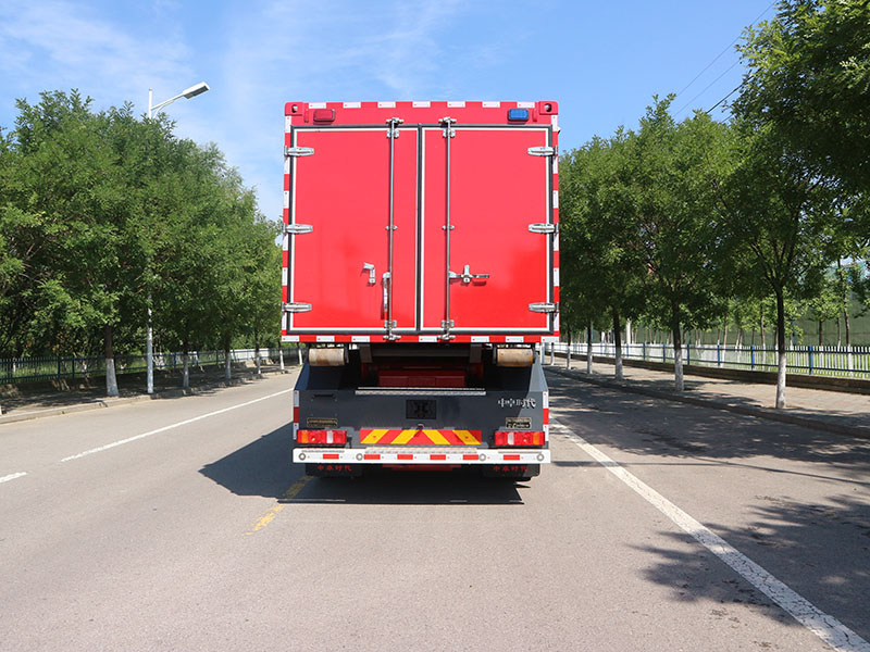 中卓時(shí)代牌ZXF5190TXFZX60/ST6自裝卸式消防車公告圖片