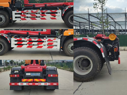 瑞力星牌RLQ5259ZXXS6車(chē)廂可卸式垃圾車(chē)公告圖片