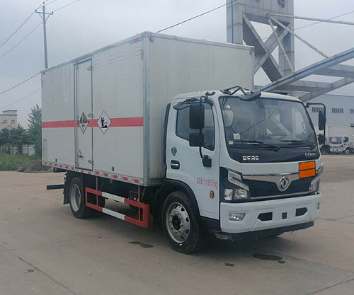 順風(fēng)智造牌SFZ5125XZWE6雜項危險物品廂式運輸車公告圖片