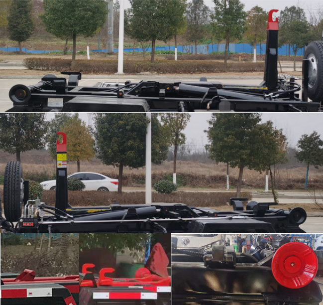 炎帝牌SZD5042ZXXFD6車廂可卸式垃圾車公告圖片