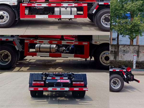 炎帝牌SZD5042ZXXFD6車廂可卸式垃圾車公告圖片