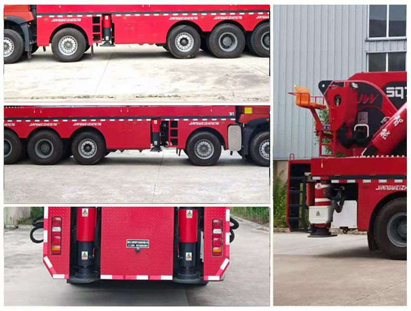 江匯威牌JWD5530JQZZ6汽車起重機(jī)公告圖片