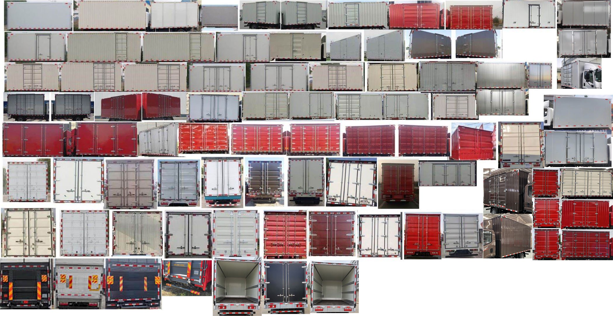 解放牌CA5048XXYP40K50L2E6A84廂式運輸車公告圖片