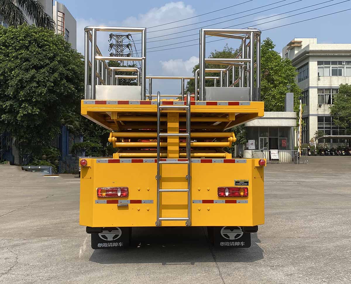 粵海牌YH5110JGK016高空作業(yè)車(chē)公告圖片