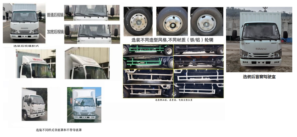 五十鈴牌QL5040XXYMVHA廂式運輸車公告圖片