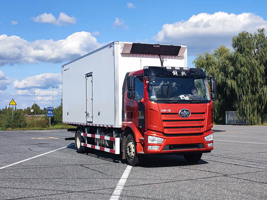 解放牌CA5160XLCP62K1L5E6冷藏車公告圖片