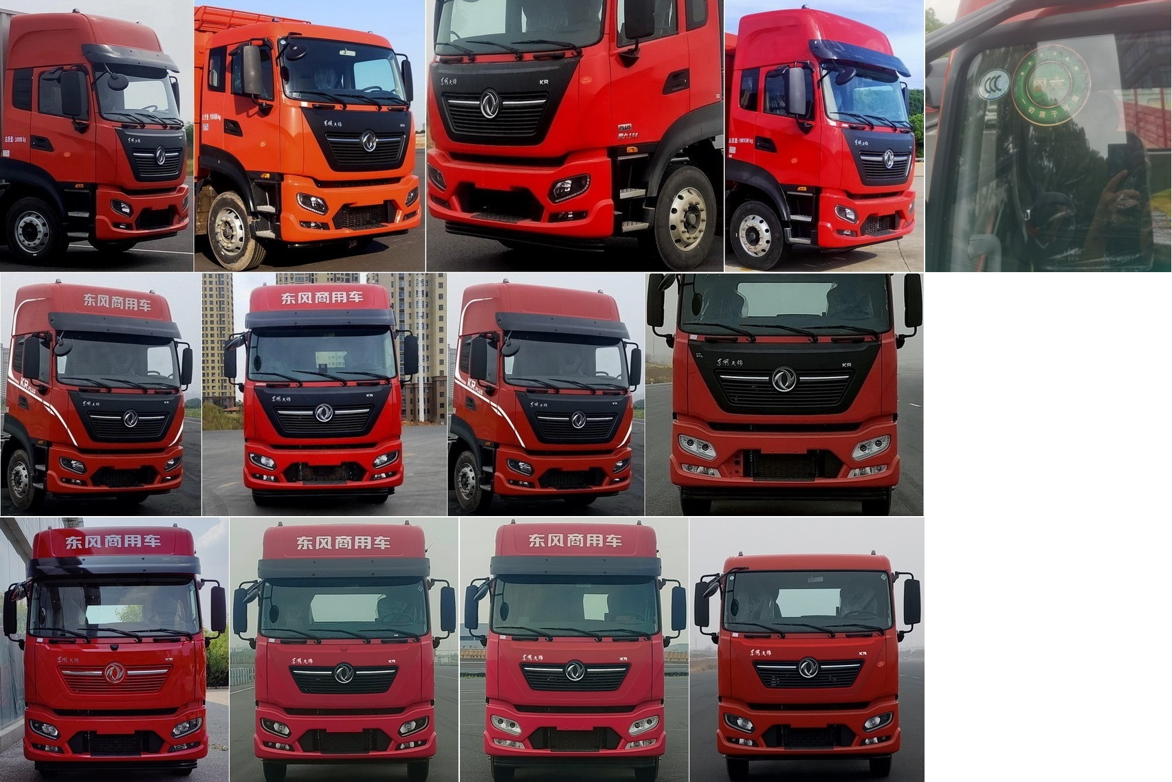 東風牌DFH5180CCYE17倉柵式運輸車公告圖片