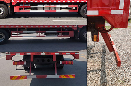 解放牌CA5180XYKPK8L5E6A90翼開啟廂式車公告圖片