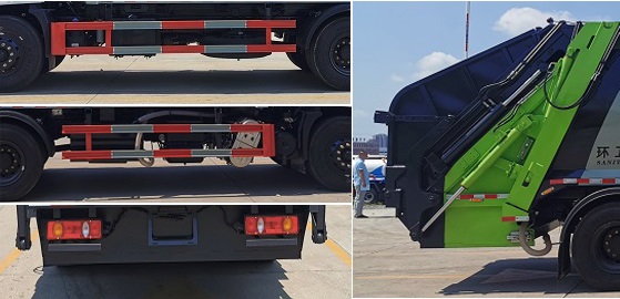 程力威牌CLW5183ZYS6WL壓縮式垃圾車公告圖片