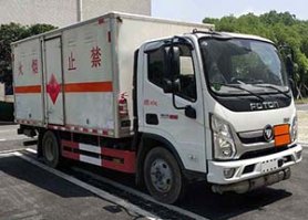 易燃液体厢式运输车