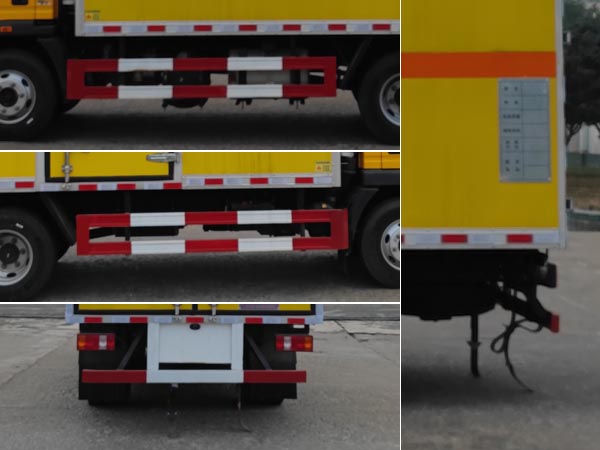 專力牌ZLC5047XRQZ6易燃?xì)怏w廂式運(yùn)輸車公告圖片