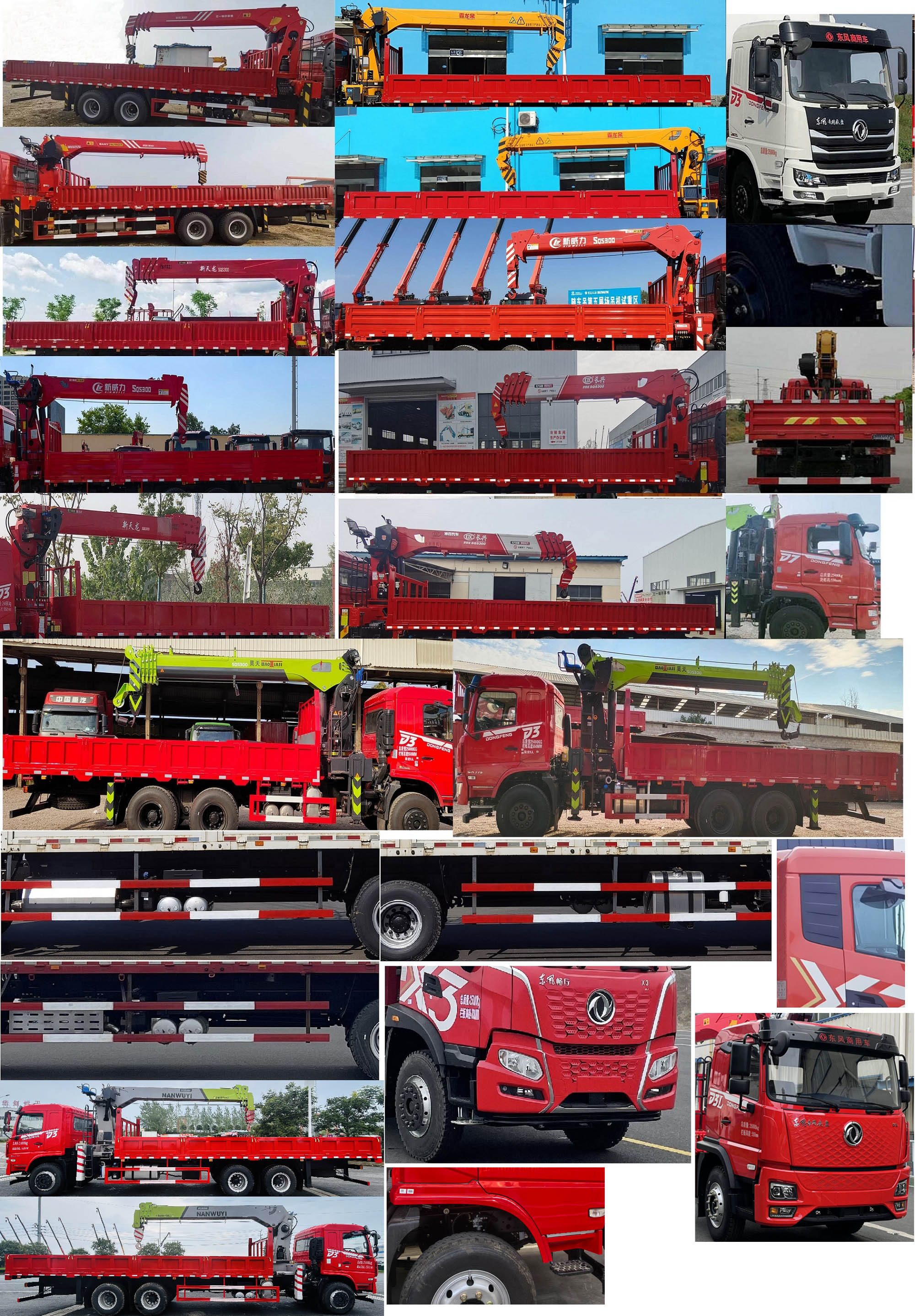 東風(fēng)牌DFV5253JSQGP6D隨車起重運輸車公告圖片