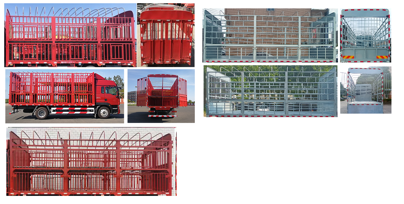 豪沃牌ZZ5187CCQK501GF1畜禽運輸車公告圖片