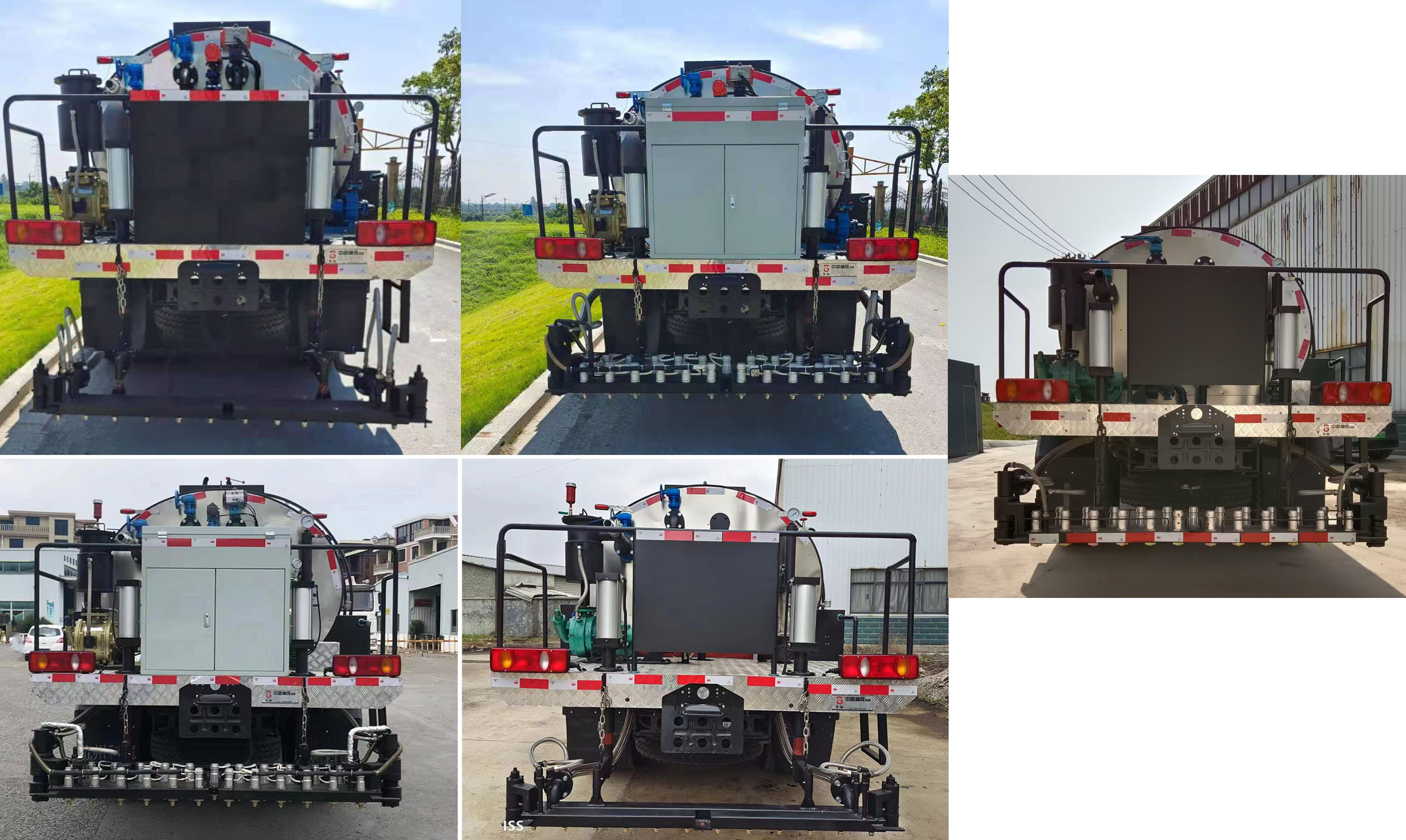 百焰牌JZH5120GLQKZ瀝青灑布車公告圖片