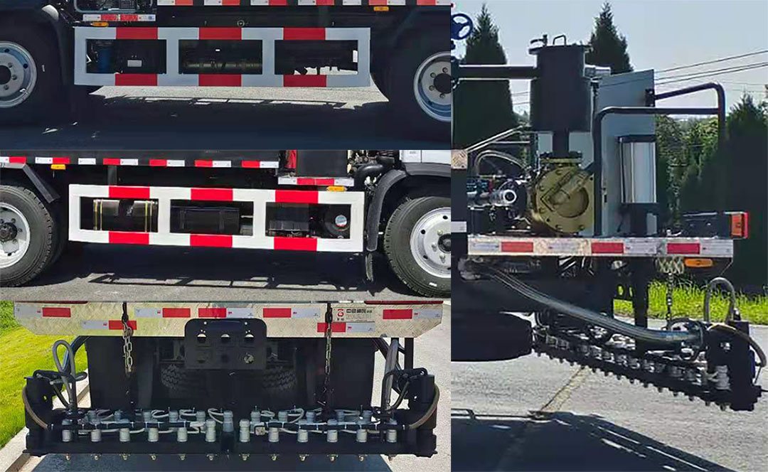 百焰牌JZH5120GLQKZ瀝青灑布車公告圖片