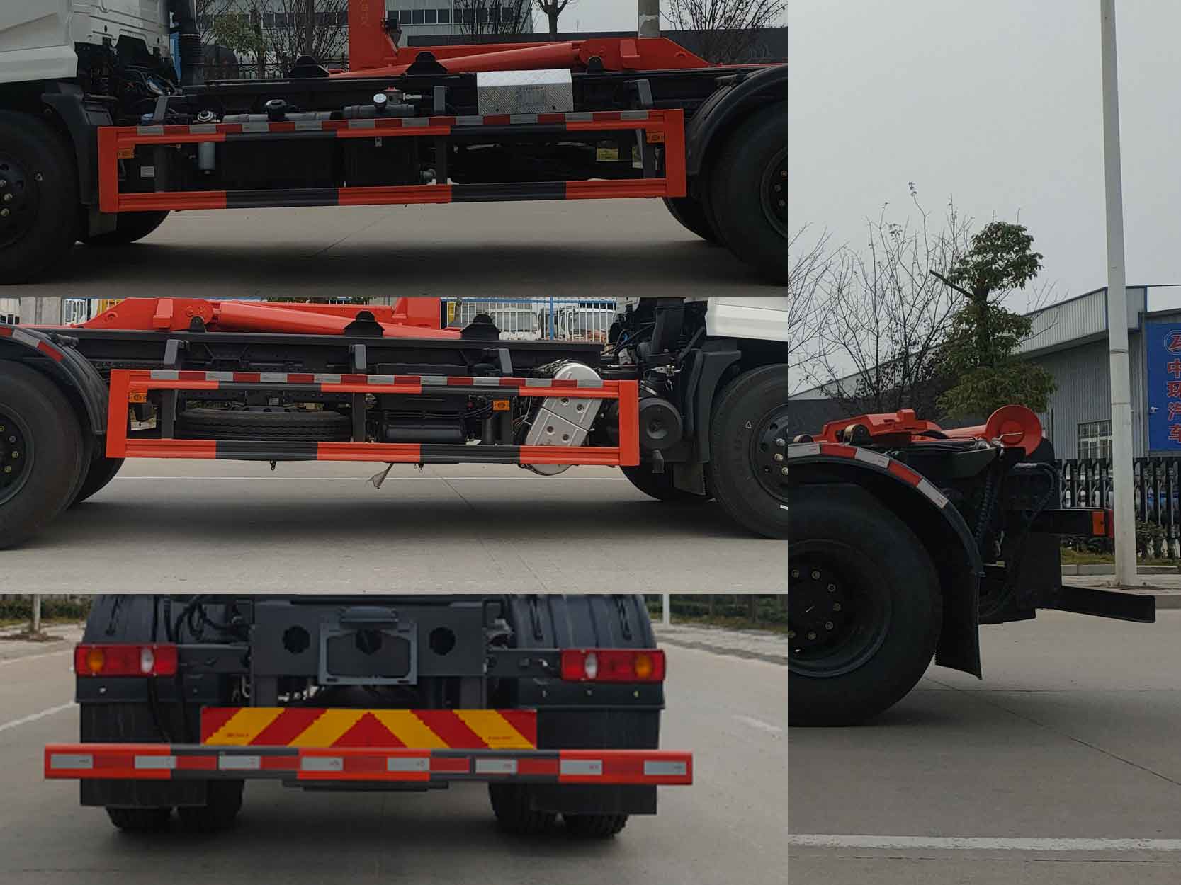 斯太隆牌HZH5180ZXXD6車廂可卸式垃圾車公告圖片